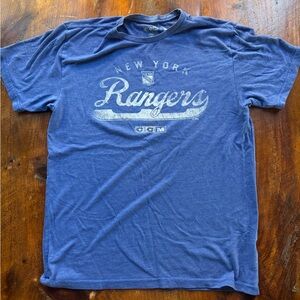 CCM Blue New York Rangers Tee